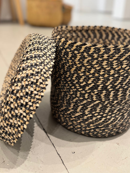 Cauca Multi Color Woven Basket