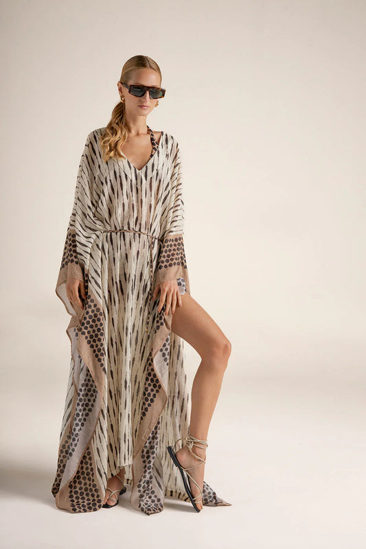 Maxi Cover Poncho Dress by Touché