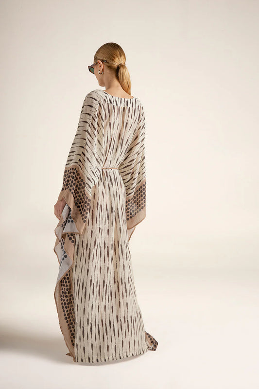 Maxi Cover Poncho Dress by Touché