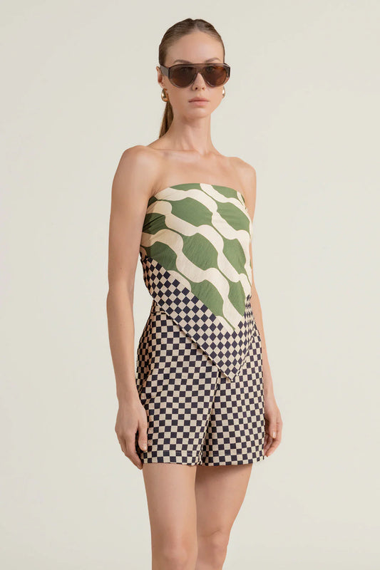 Checkered Shorts