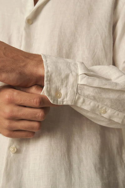 Linen long sleeve slim fit by Ilot