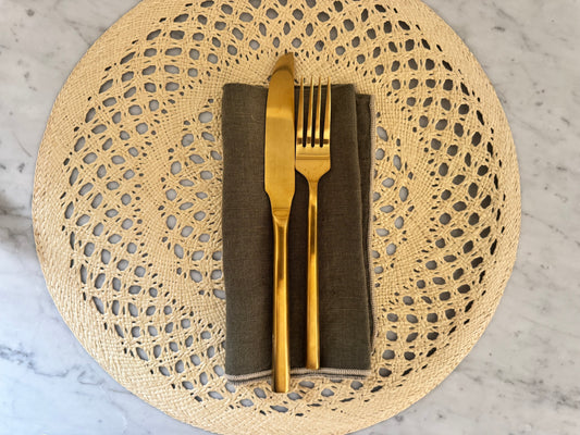 Sandona Placemat- Off White Style 2
