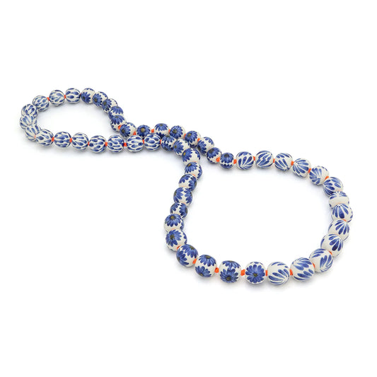 Carmen Mini Ceramic Beaded Necklace by Pi Project