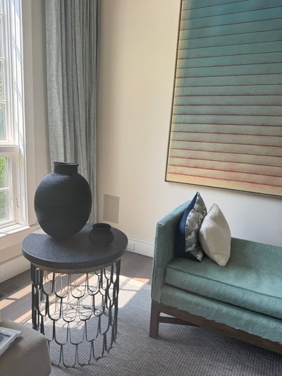 Large Werregue Black Vase
