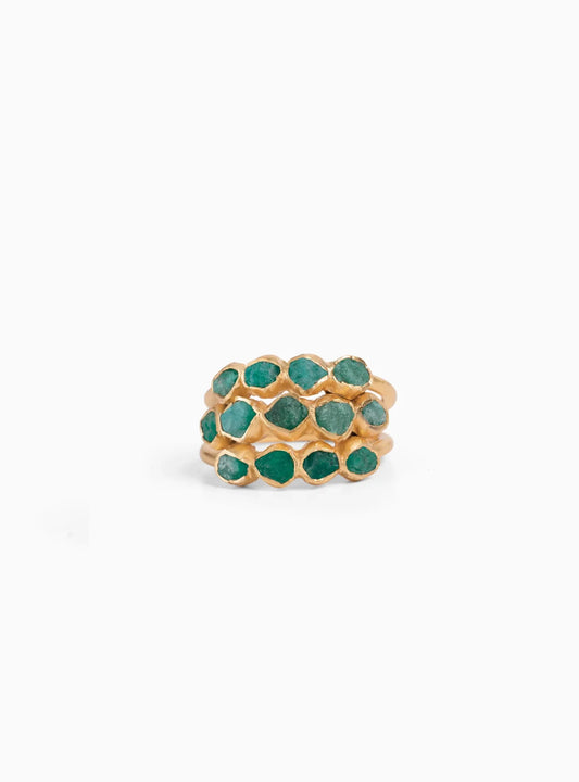 Triple Leaf Ring by Fenomena