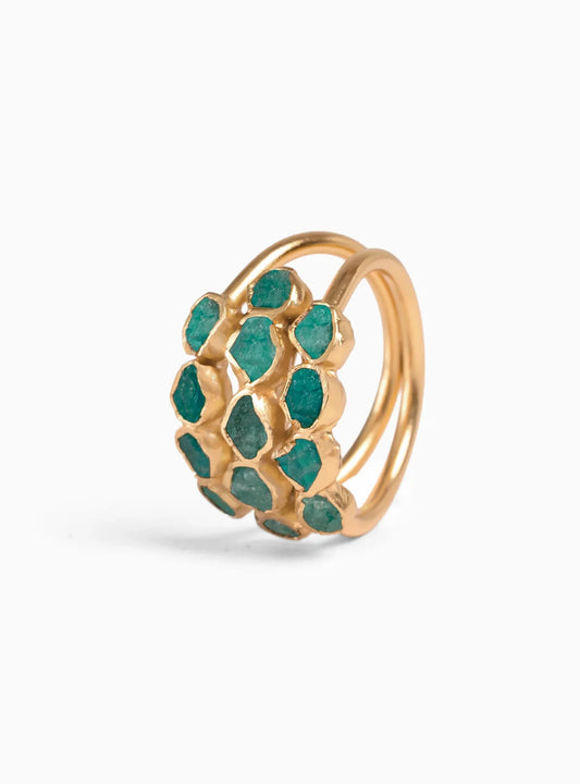 Triple Leaf Ring by Fenomena