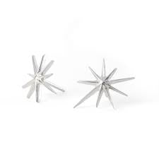 Luz earrings (Star Studs) in  Gold or Silver