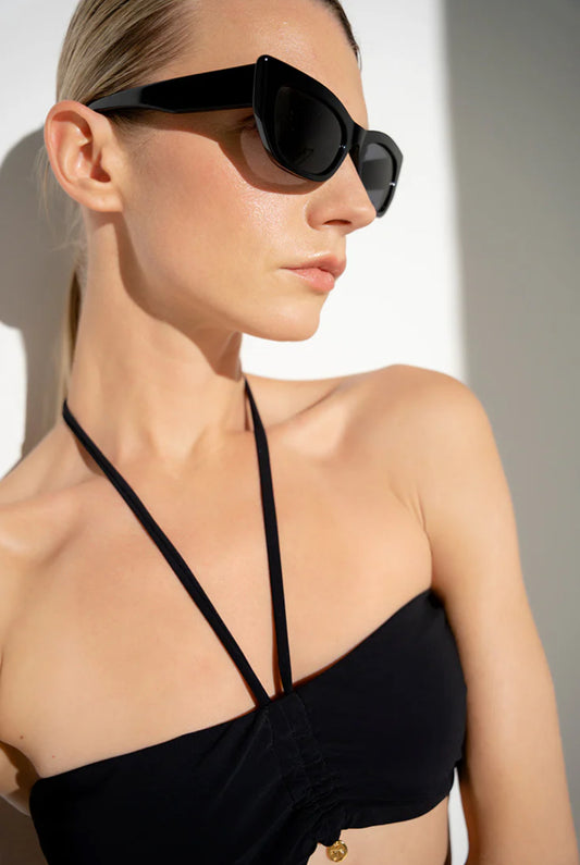 Bikini with Ruched Top
