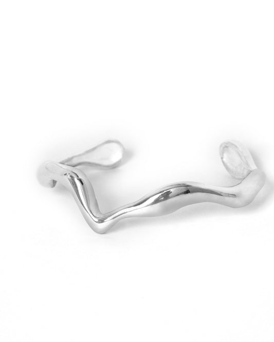 Presence Bracelet Silver by Eugenia Ospina