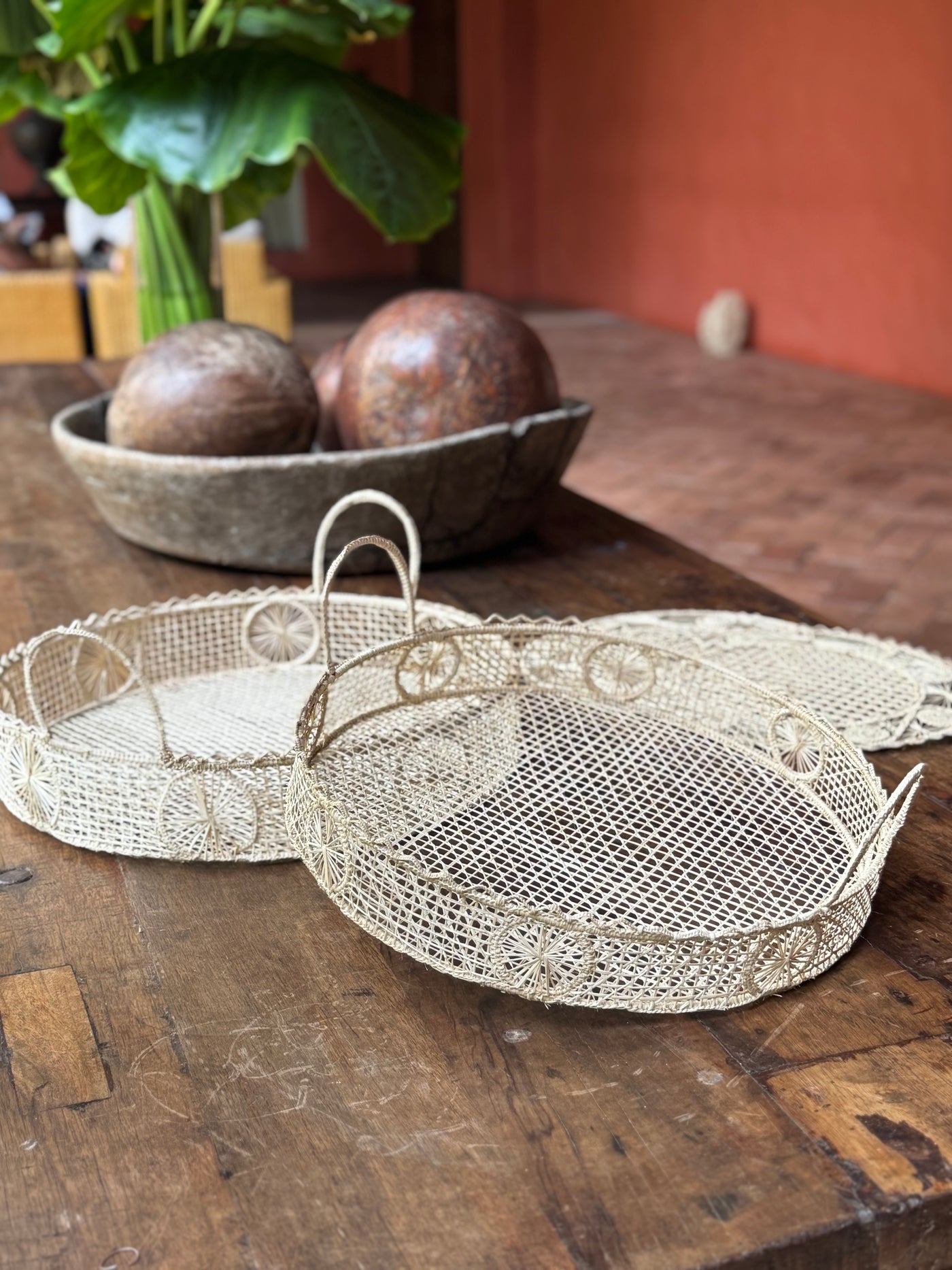 Usiacurí Tray Set with Curved Edge