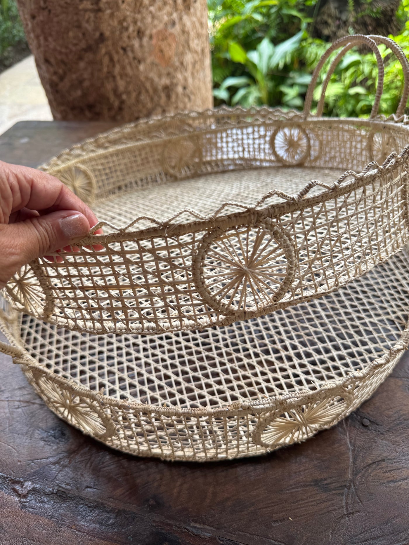 Usiacurí Tray Set with Curved Edge