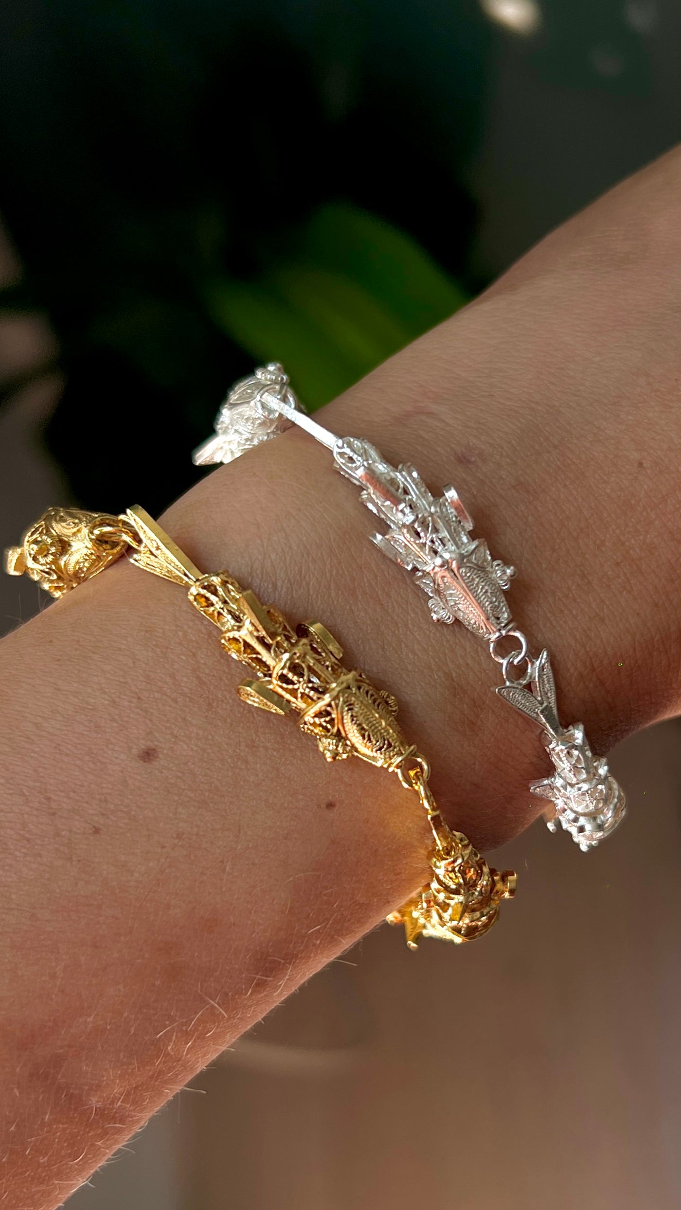 Filigree Fish Bracelet