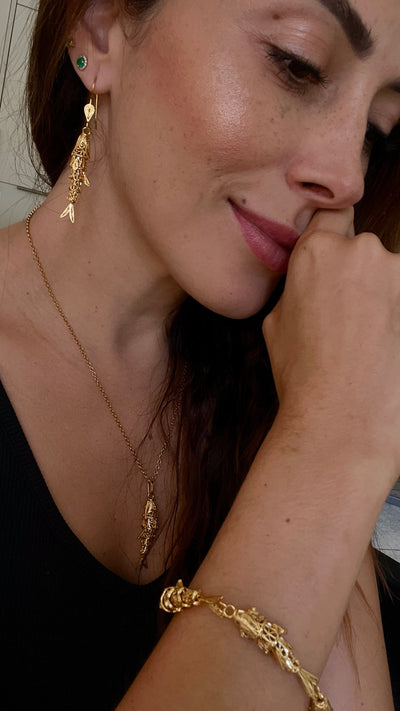 Filigree Fish Bracelet