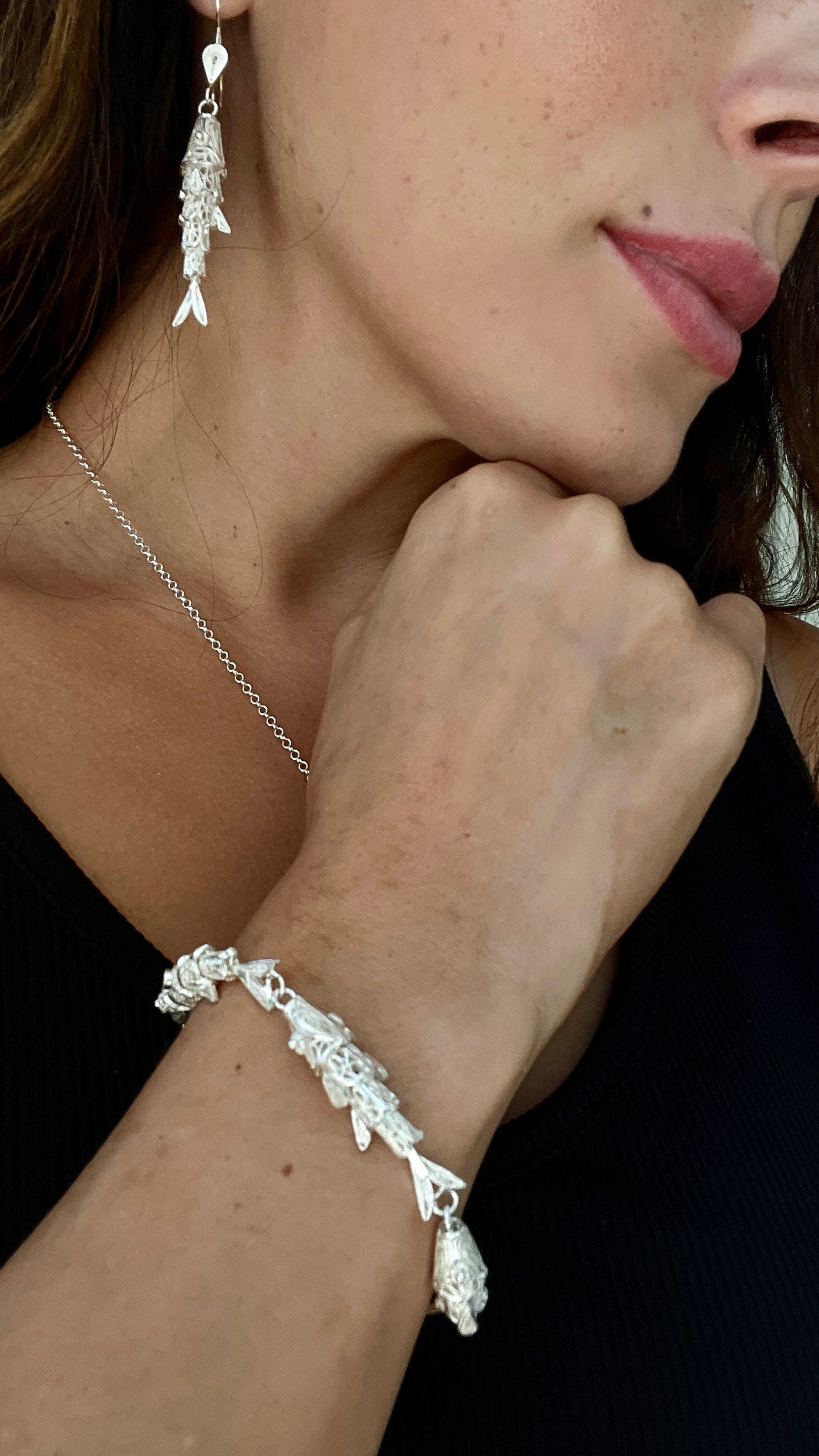 Filigree Fish Bracelet