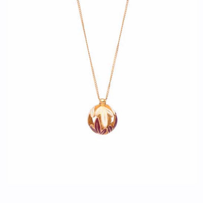 Flower bud necklace by Alvaro Avila Large