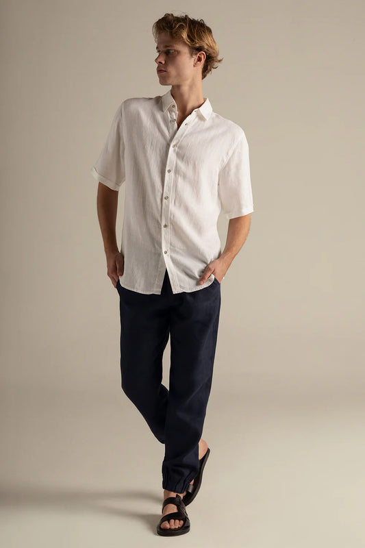 Dune Jogger Pants in Navy by Ilot