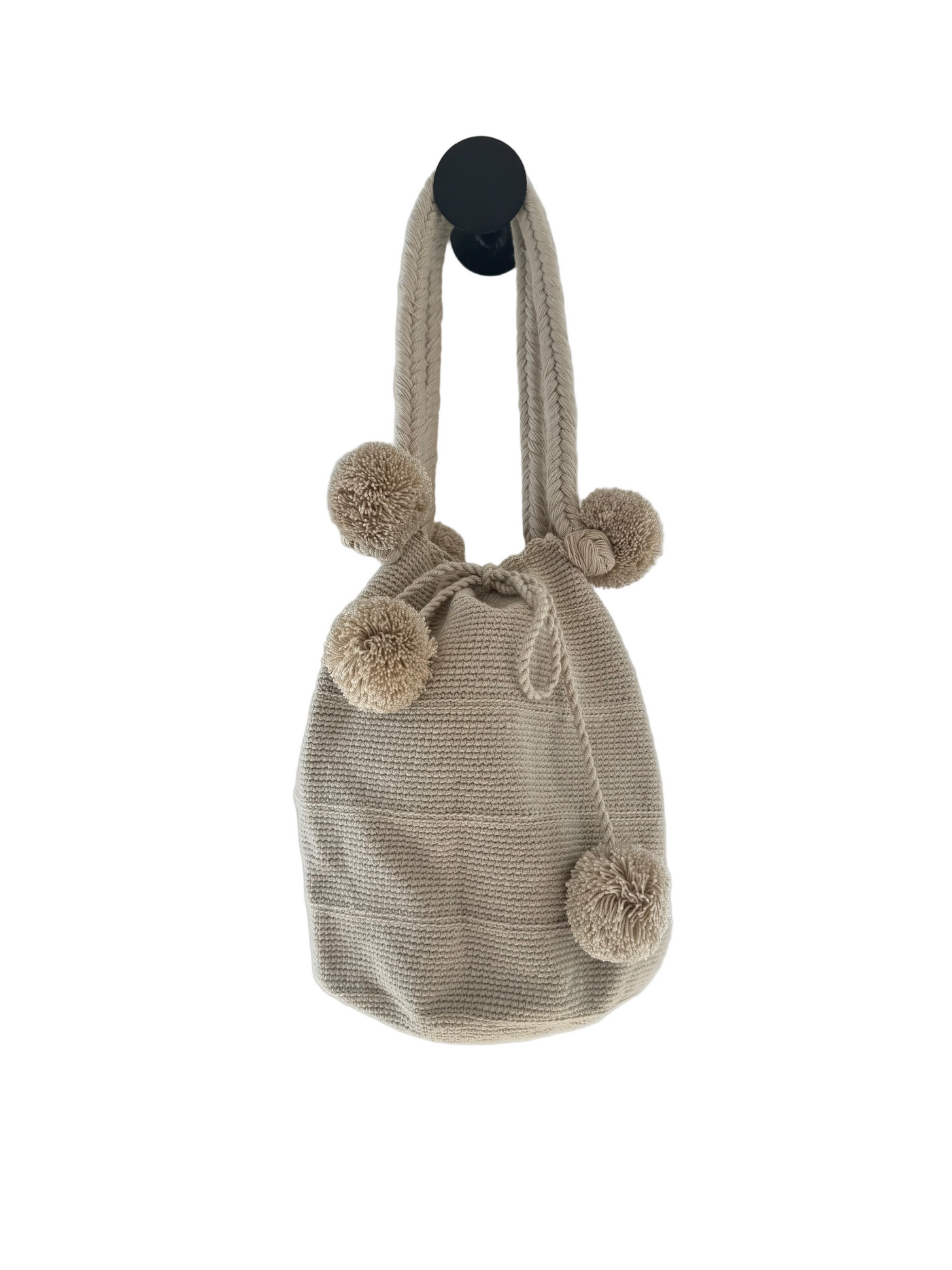 Medium Pom Pom Mochila (Shoulder)