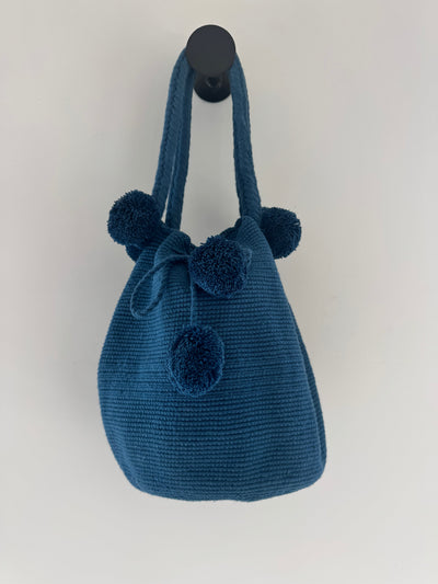 Medium Pom Pom Mochila (Shoulder)