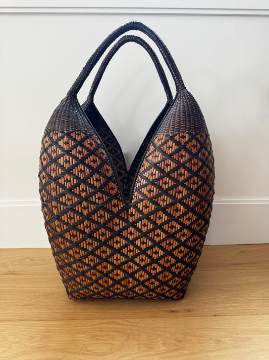 Cuatro Tetas Basket Brown and Black