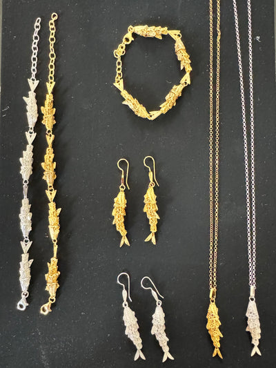 Filigree Fish Necklace