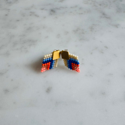 Art Deco Small Rhombi Earrings by Pi Project
