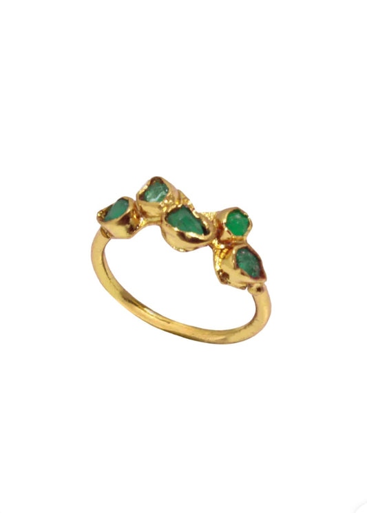 Drops Leaf Ring by Fenomena