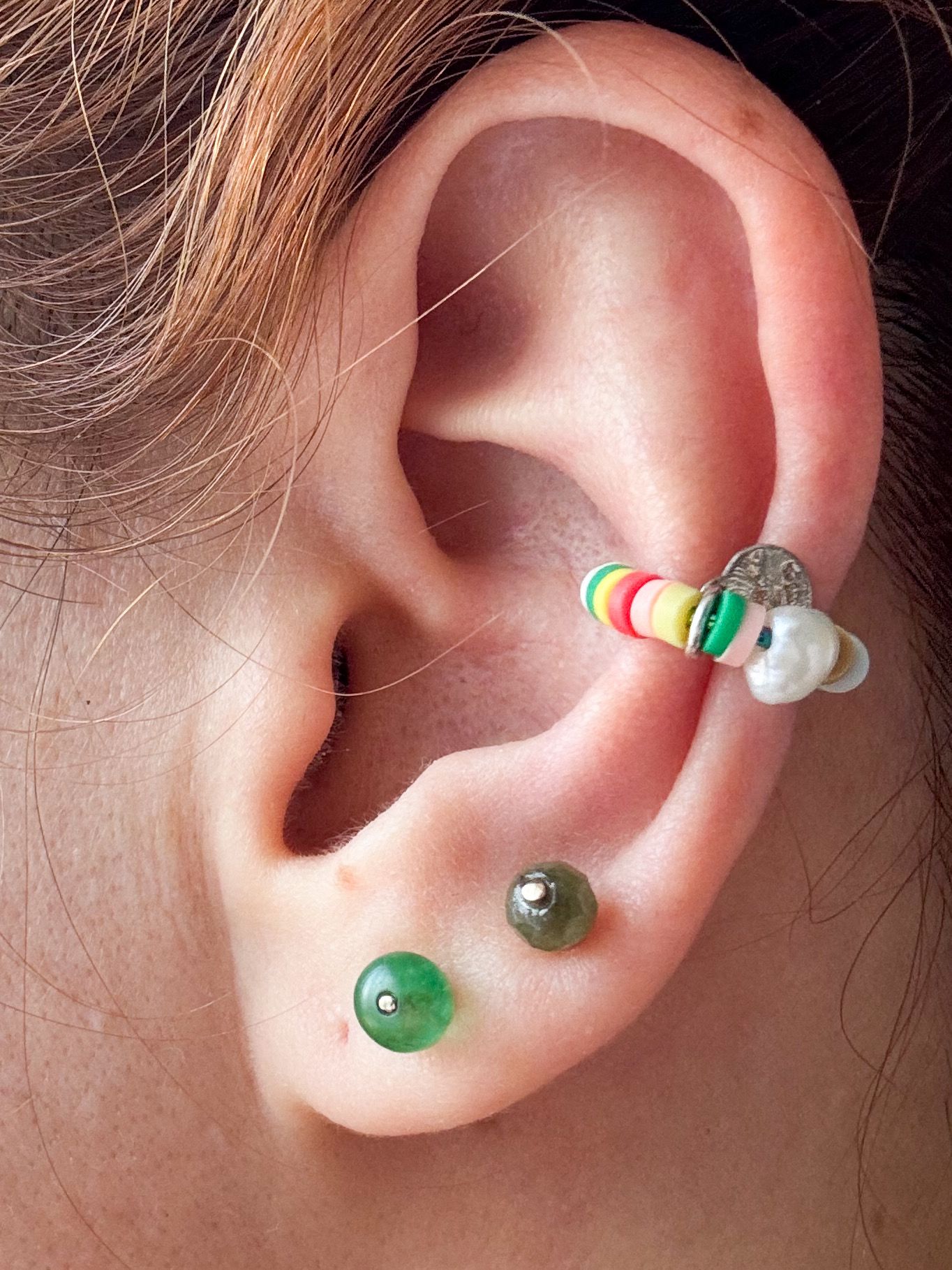 Maggot Earcuff by Claudia Trejos