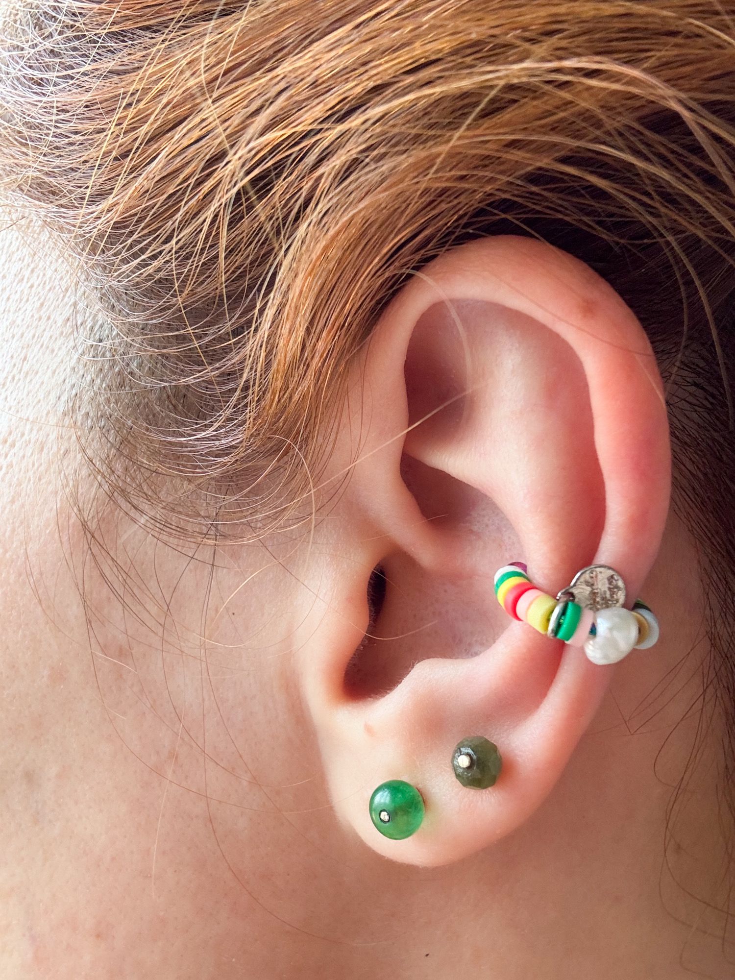 Maggot Earcuff by Claudia Trejos