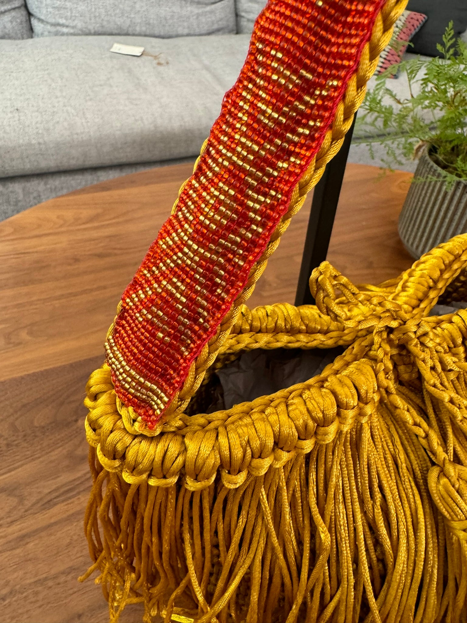Silk Thread Small Woven Mochila by Patricia Cabrales