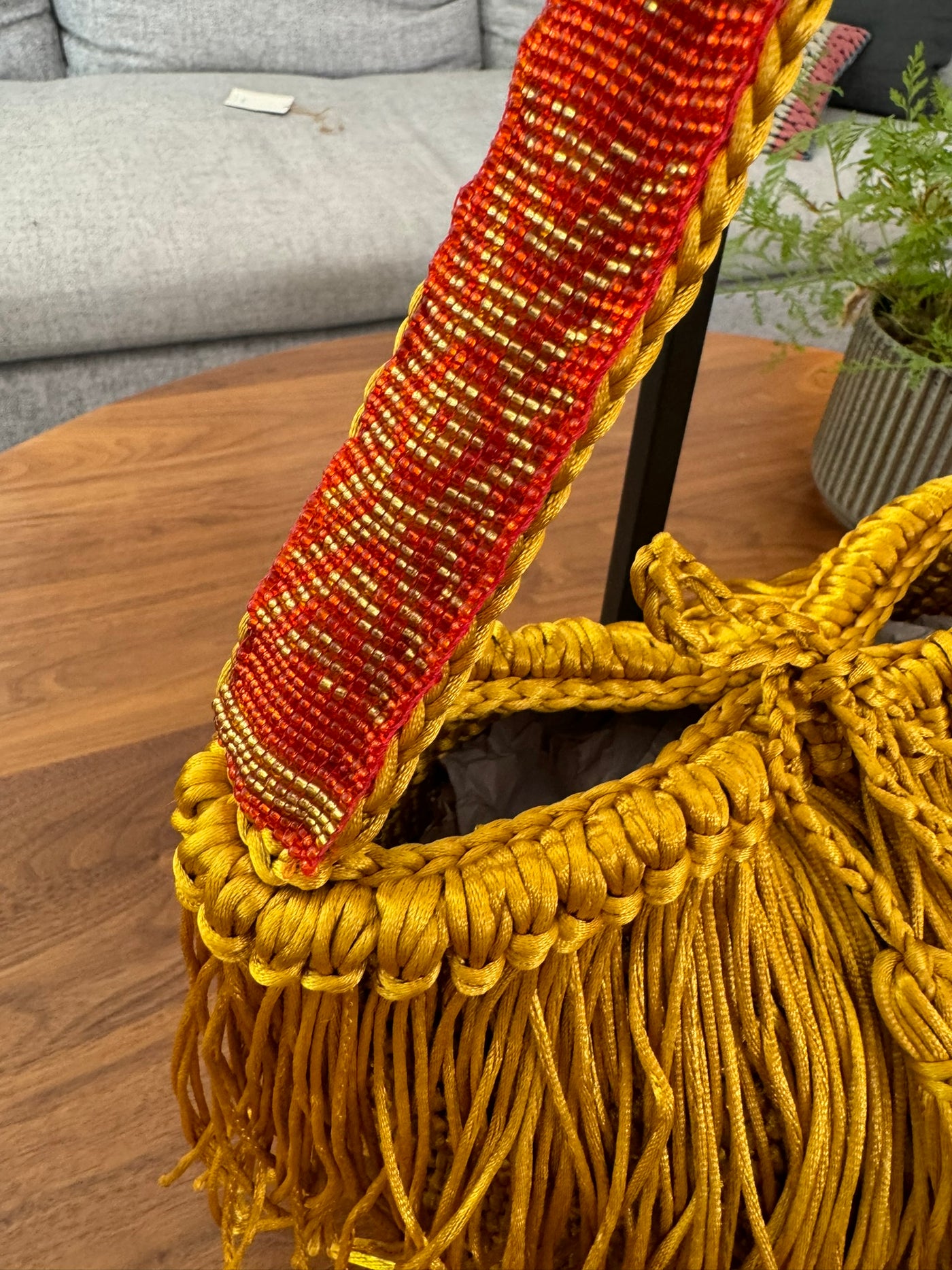 Silk Thread Small Woven Mochila by Patricia Cabrales
