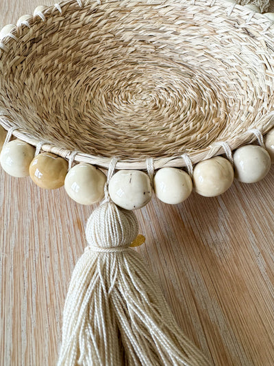 Teiruma - Fruit  Basket with Tawa Seeds Blue