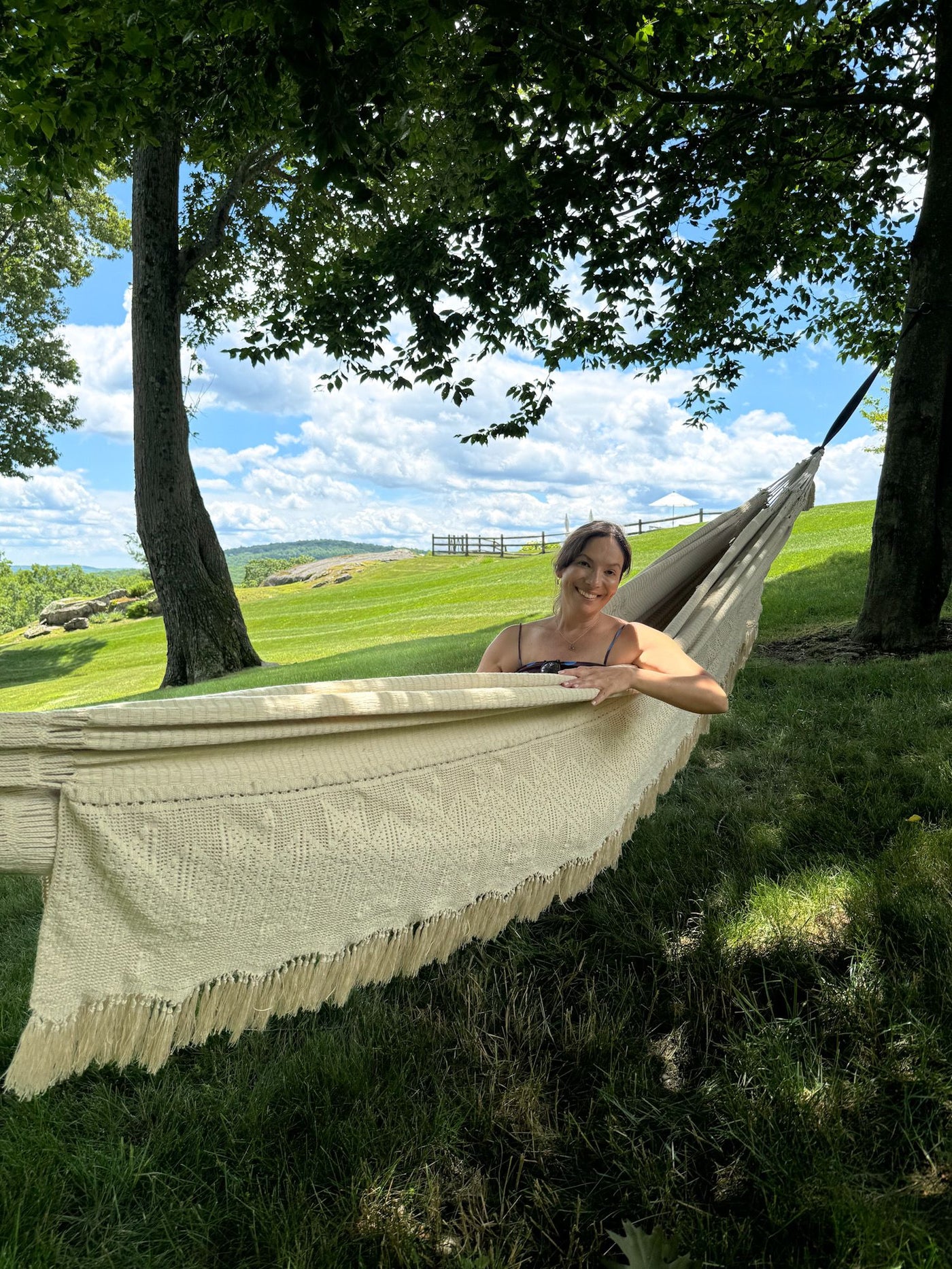 chinchorro hängematte Hammock Wayuu Chinchorro with Macrame by Helecho Collective