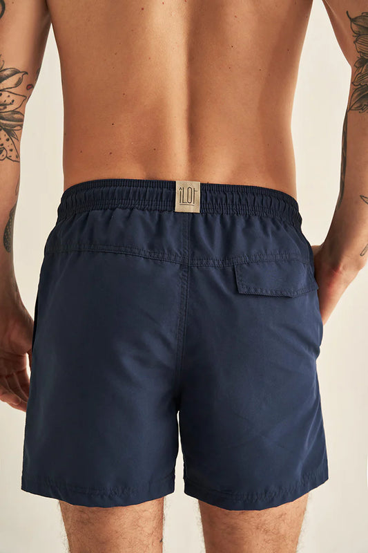 Short Swim Trunks with Pocket by Ilot