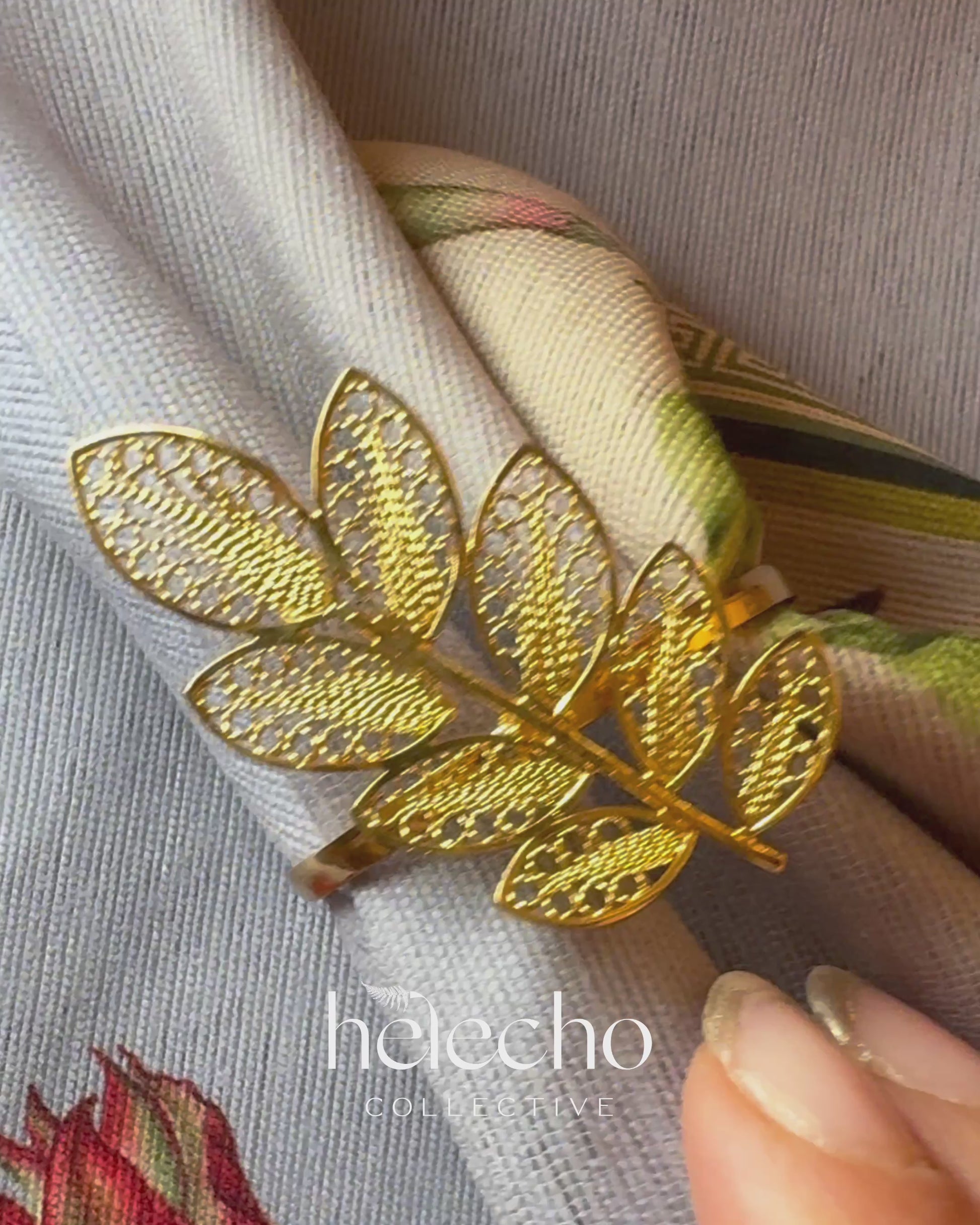 Filigree Deluxe Leave Napkin Ring