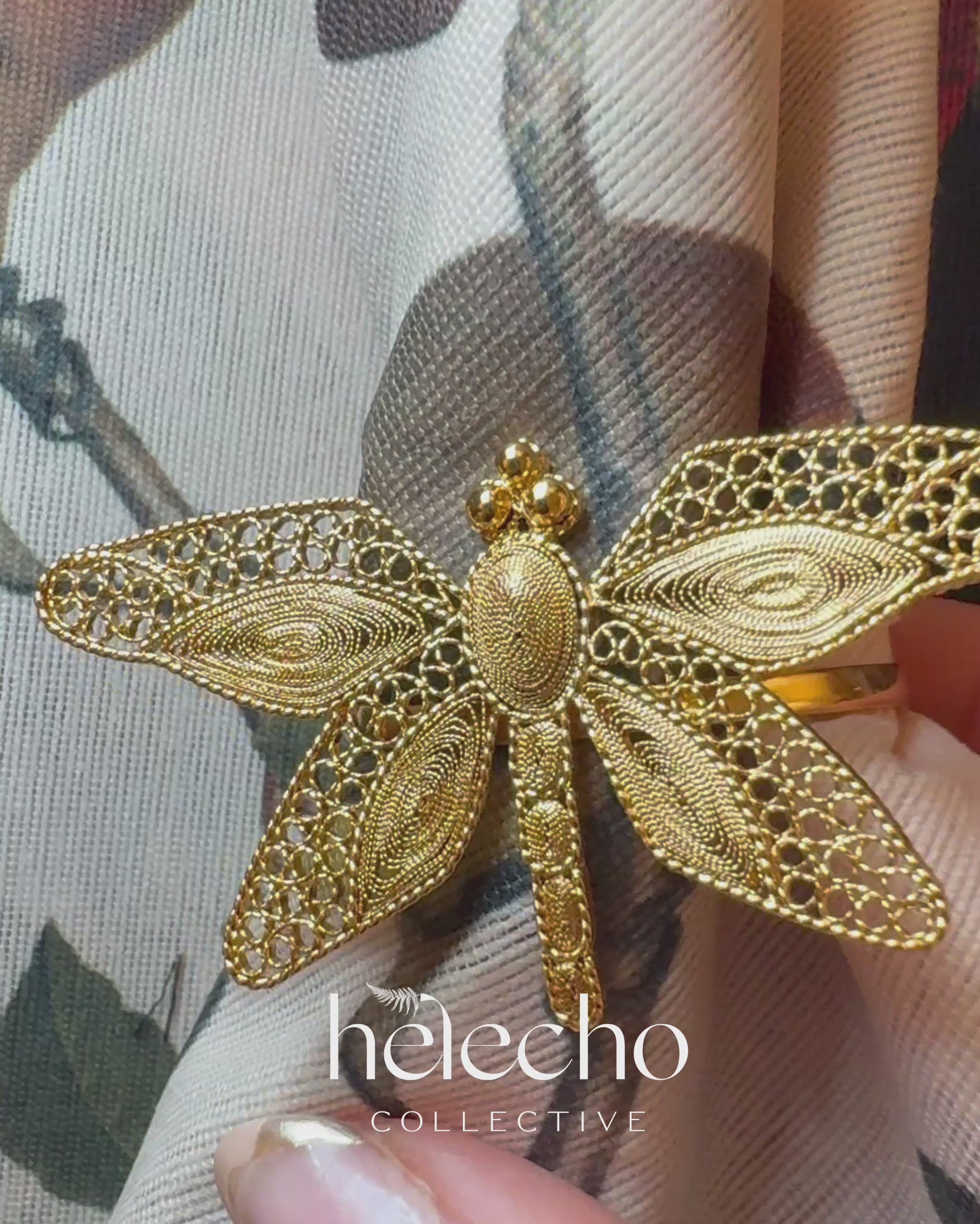 Filigree Deluxe Dragonfly Napking Ring