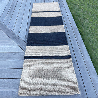 Fique Woven Runner - Striped