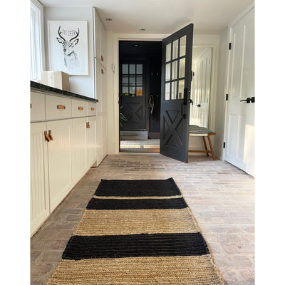 Fique Woven Runner - Striped