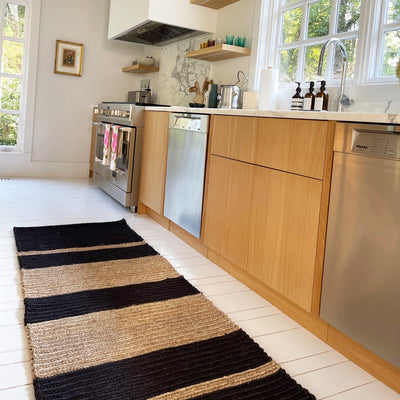 Fique Woven Runner - Striped