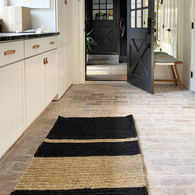 Fique Woven Runner - Striped