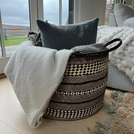 Sandona Medium Multi Purpose Basket in Brown