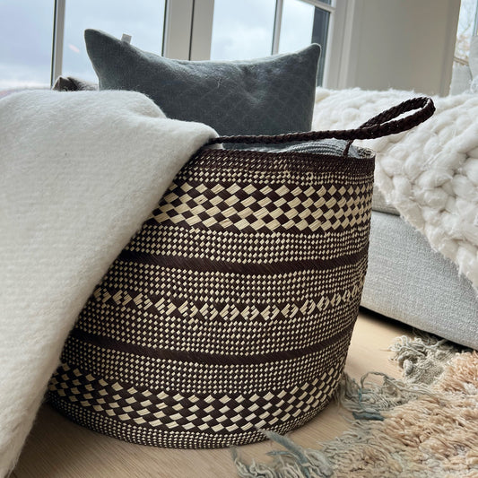 Sandona Medium Multi Purpose Basket in Brown