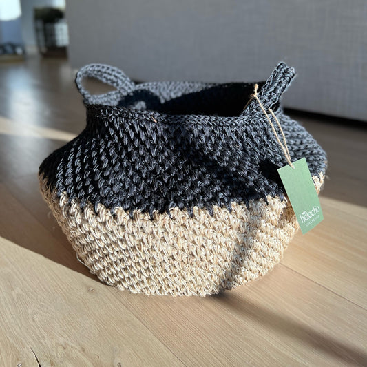 Fique Handwoven Decorative Basket