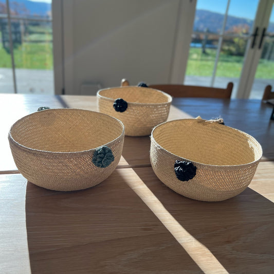 Sandona Pom Pom Bread Basket