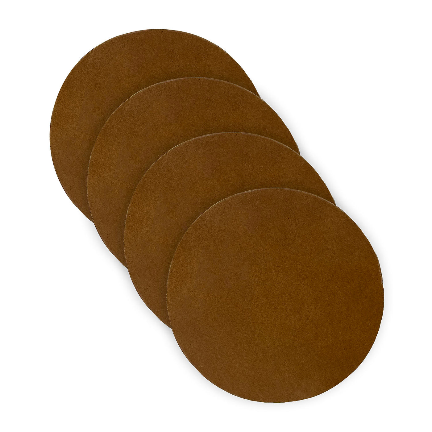 Leather Coasters - Round (Set of 4)