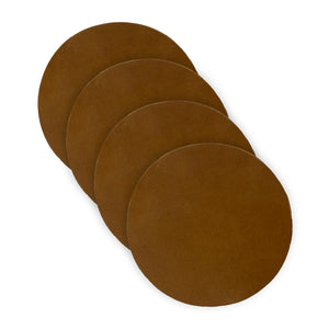 Leather Coasters - Round (Set of 4)