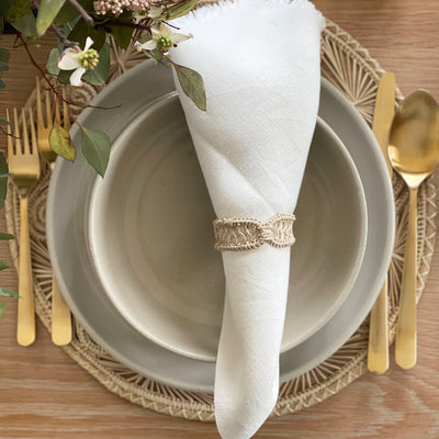 Usiacurí Iraca Napkin Rings (Set of 6)