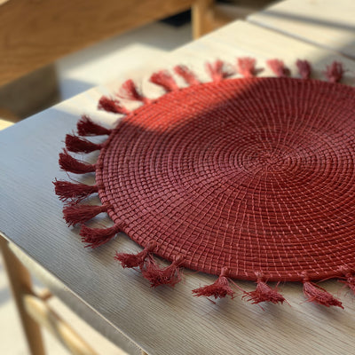 Usiacurí IracaTassel Placemats (Set of 4)